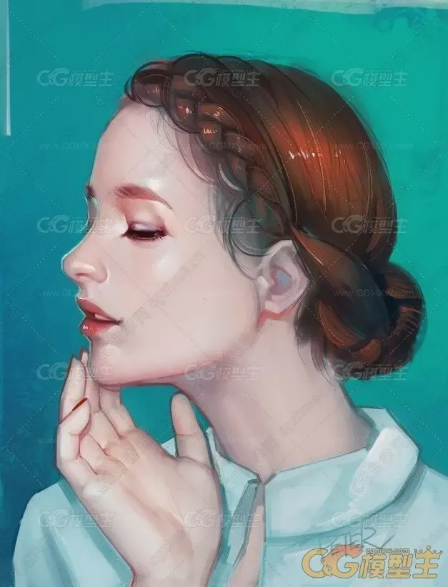 A站国人画师Peterxiao的头像写实CG插画分享418P-3