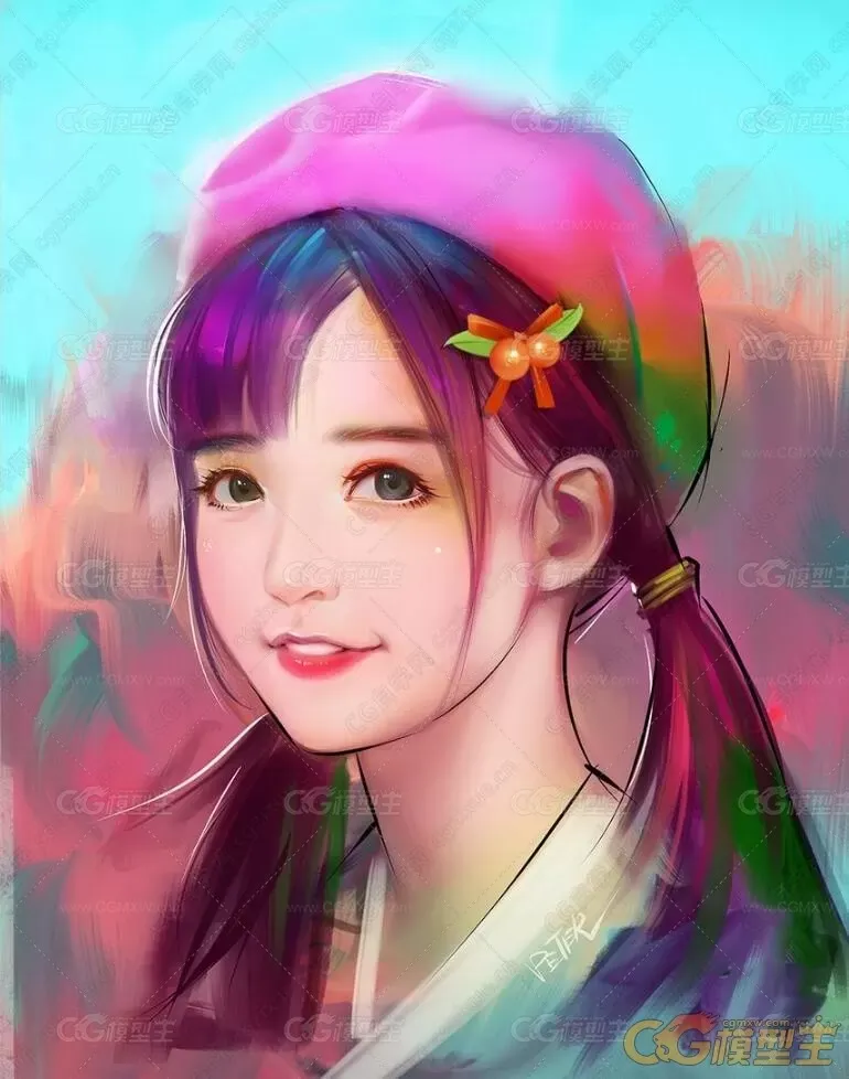 A站国人画师Peterxiao的头像写实CG插画分享418P-2