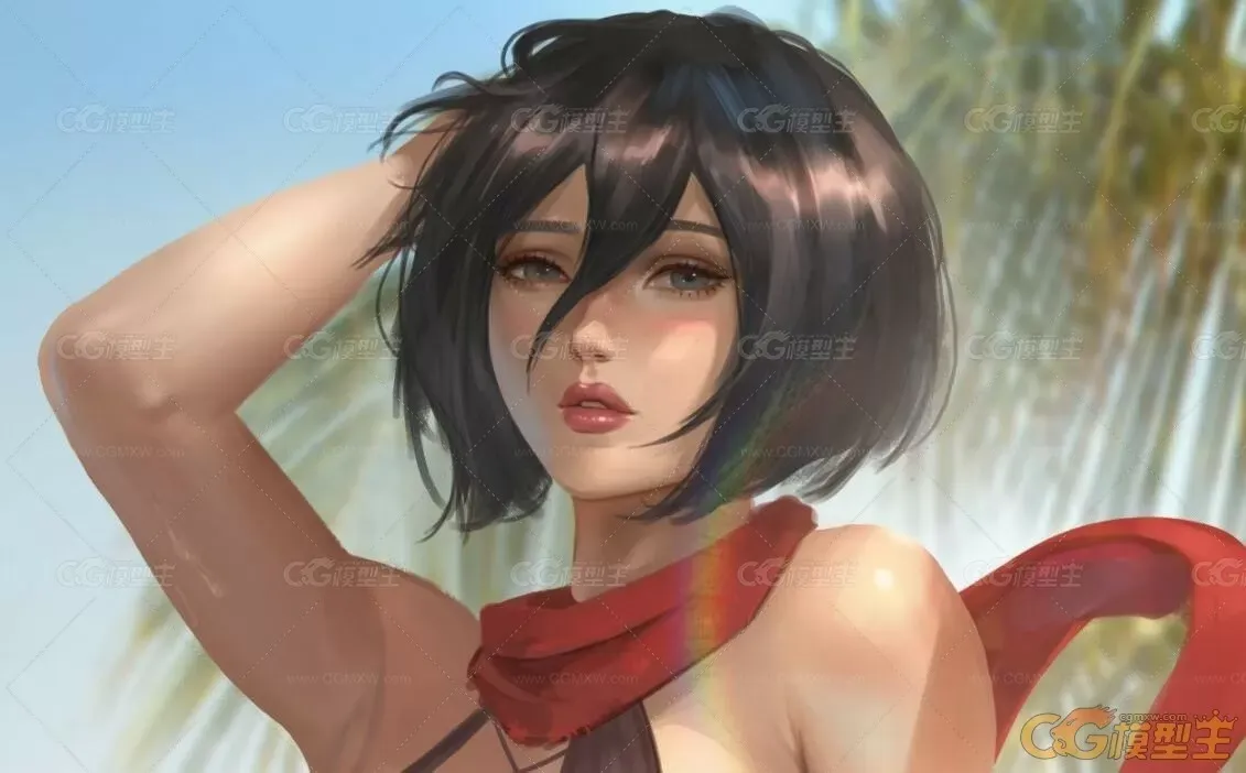 张张精品 P站画师《Nopeys》21年4月插画CG作品-2