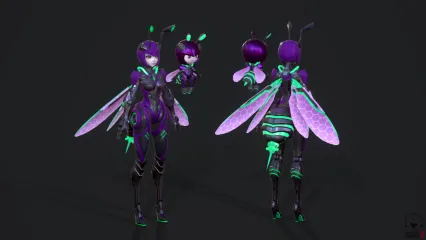 科幻蜜蜂小精灵
