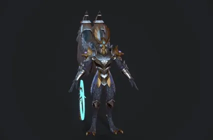 鸟人怪3D模型