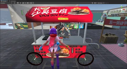 长沙臭豆腐推车