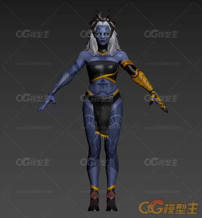 白头女战士-1