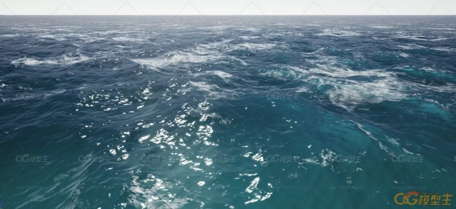UE4材质超写实模拟海洋效果-2