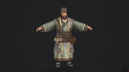 大胡子商人模型