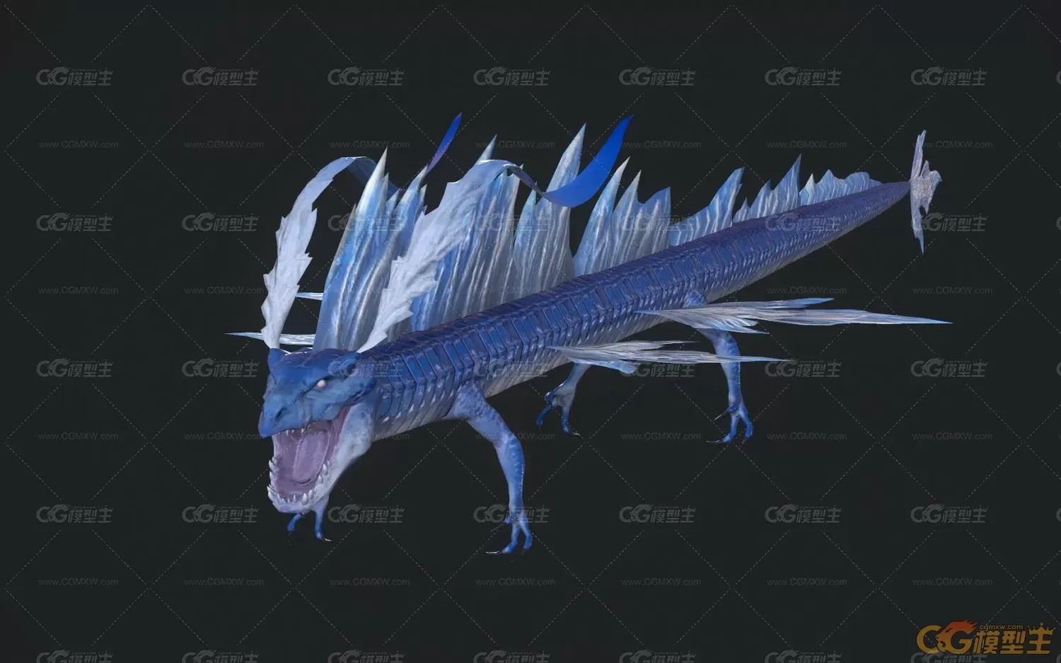 恶龙模型-1