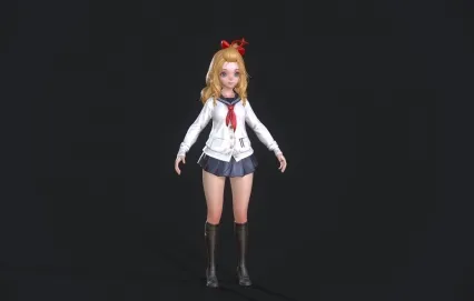 小萝莉学生装