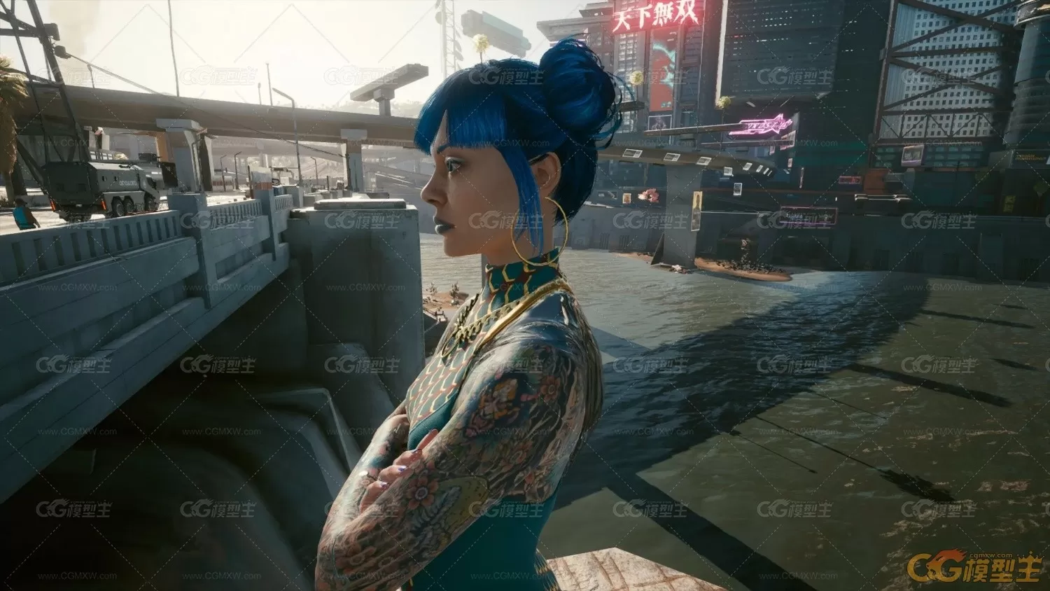 超好看的赛博朋克风格美女 Cyberpunk 2077 - Cheri Nowlin-3