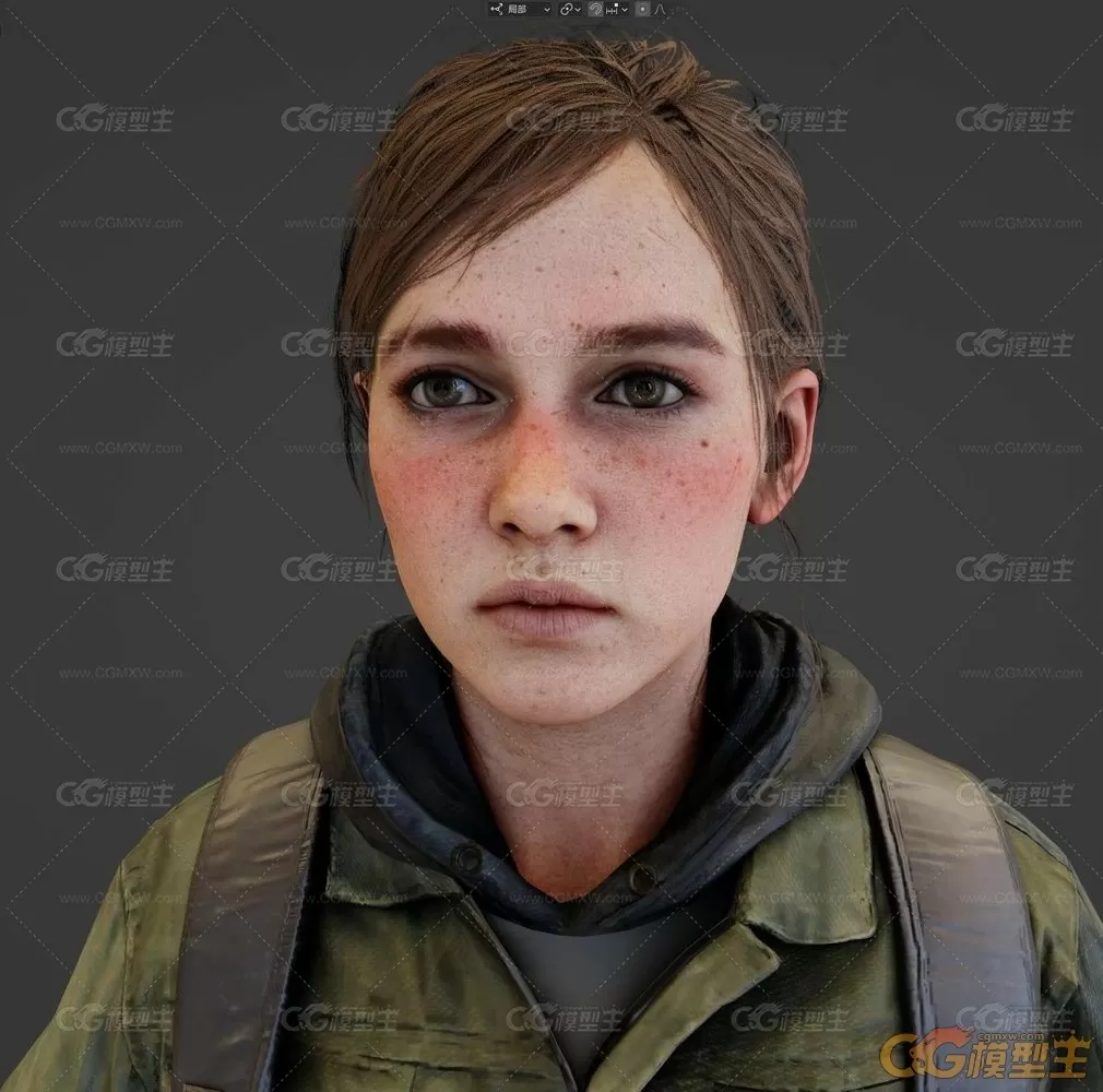 《最后生还者》（The Last of Us）角色模型-1