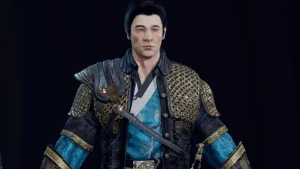 男武士模型