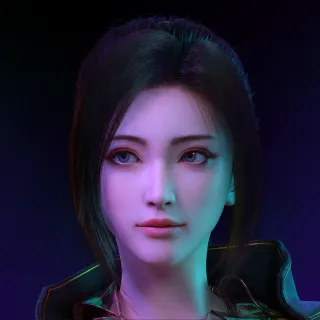 真三国无双 赛博朋克貂蝉 高精度CG电影游戏模型