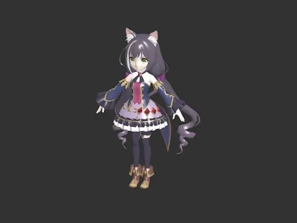 黑猫小萝莉