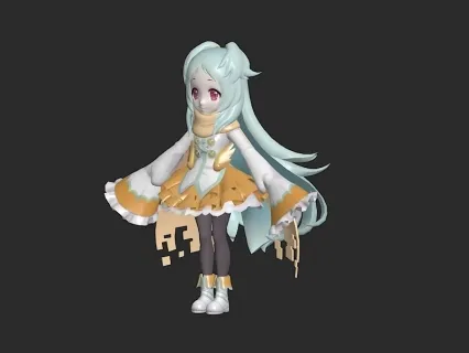 萌萌哒小女孩