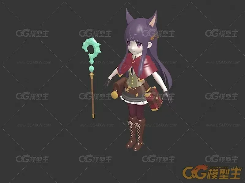 卡通猫魔女-2