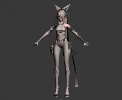 日韩女角色模型