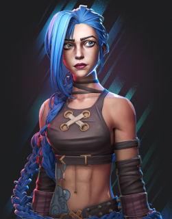 Jinx – YanSculpts 在 Blender 中创建角色