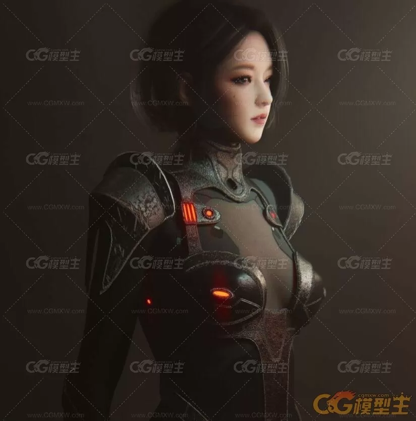 韩国EVE画师逼真细腻的CG插画作品大合集-3