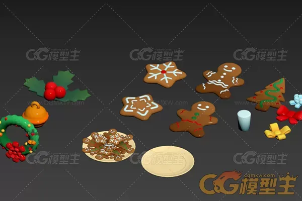 小熊饼干 蝴蝶结 盘子 杯子生活用品-3