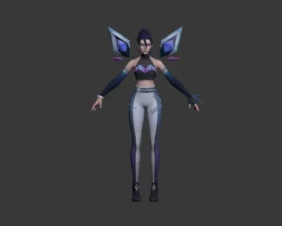 POSE卡莎 模型 带绑定