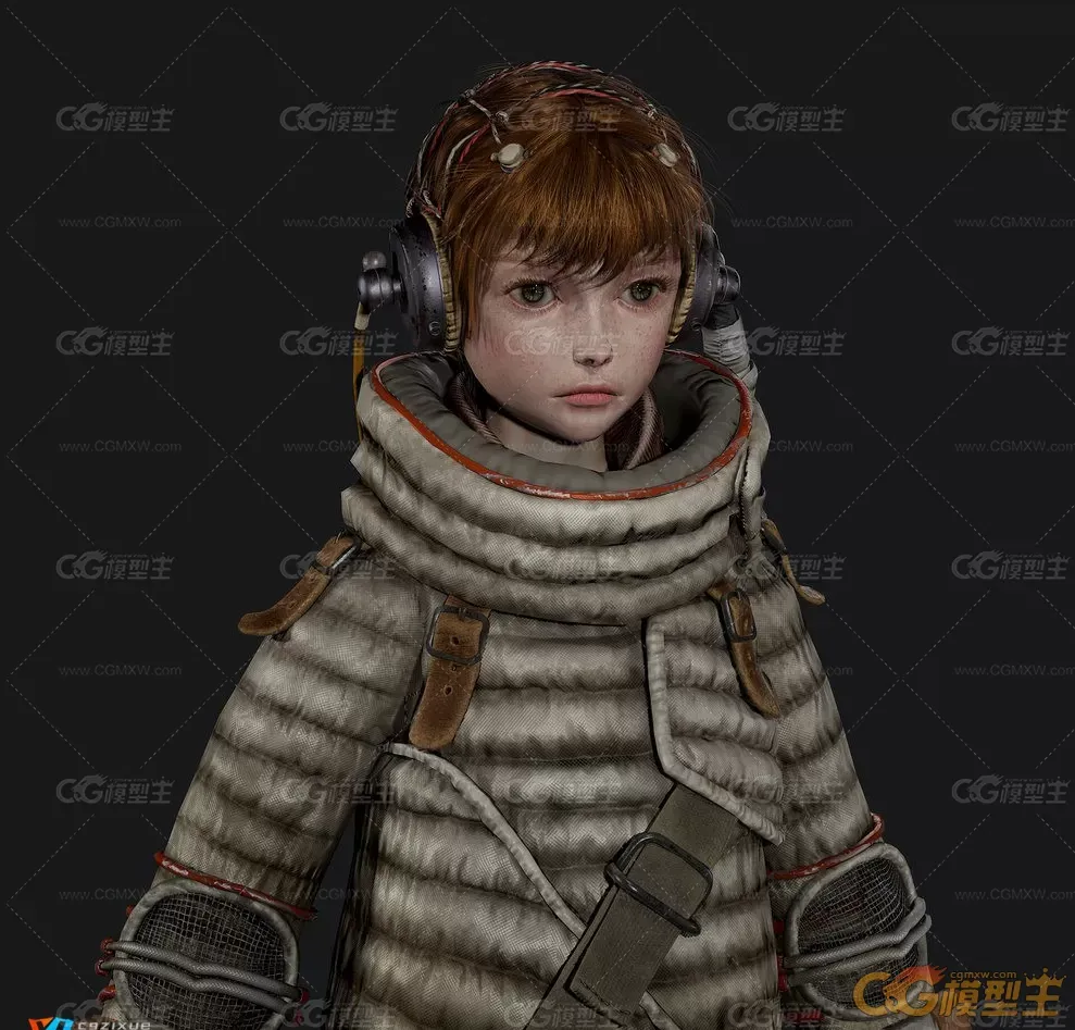 A站大神Jason Basse一组极富感染力的三维角色作品-2