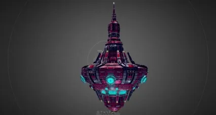 太空卫星模型
