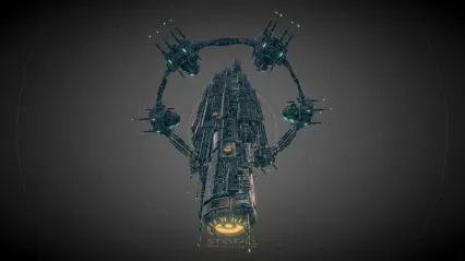 太空堡垒3D模型