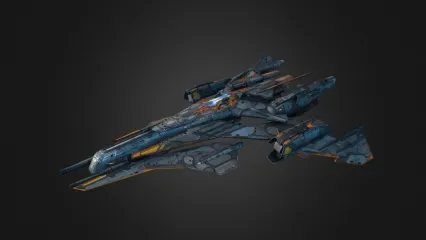 太空战舰3D模型