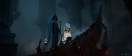 Blend恐怖氛围场景 GatesoftheUnderworld