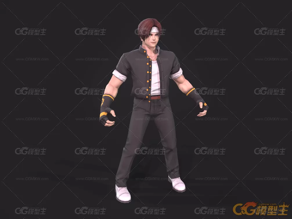 【KOF ALLSTAR 拳皇全明星】次时代PBR日韩魔幻Q版3D角色模型合集-8