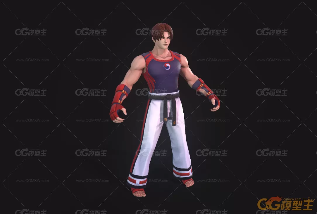 【KOF ALLSTAR 拳皇全明星】次时代PBR日韩魔幻Q版3D角色模型合集-21