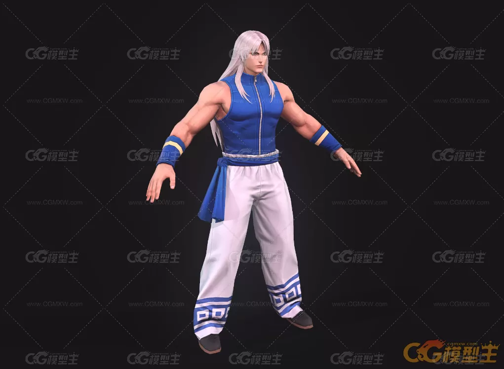 【KOF ALLSTAR 拳皇全明星】次时代PBR日韩魔幻Q版3D角色模型合集-22