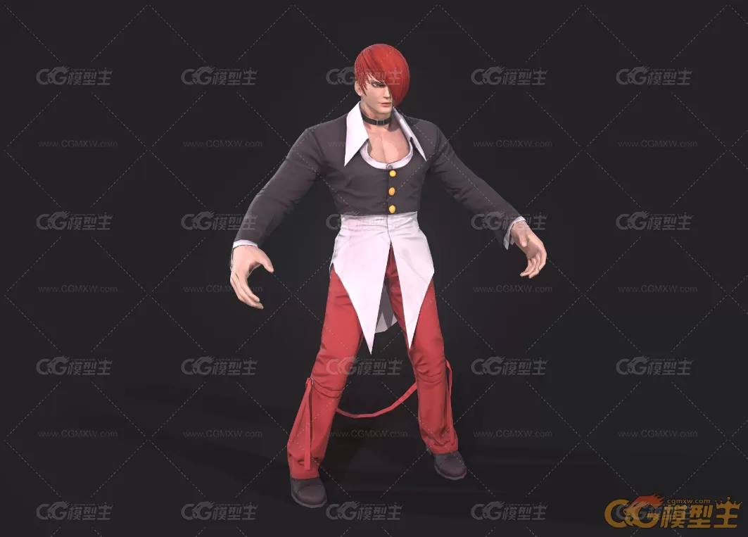 【KOF ALLSTAR 拳皇全明星】次时代PBR日韩魔幻Q版3D角色模型合集-24