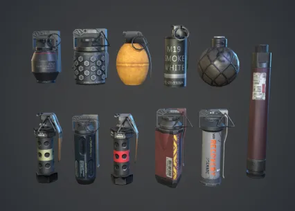 Ironsight 防爆盾 手雷 地雷 C4 战术面板