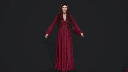 梅丽珊卓神魔女角色模型