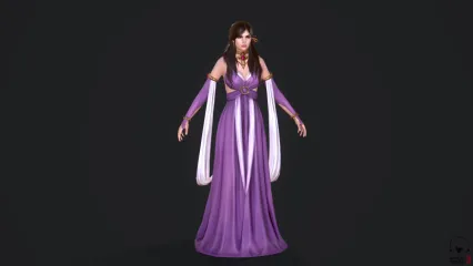 写实神魔3d游戏女性角色模型