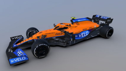 迈凯伦McLaren MCL35M Monaco F1方程式赛车3D模型