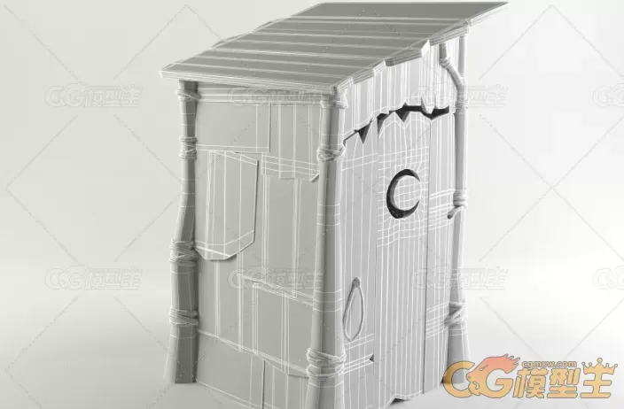 厕所3D模型-7