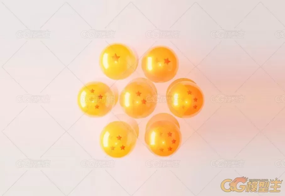 七龙珠，魔法球3d模型-1