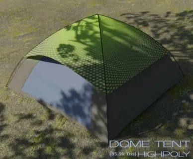 露营帐篷3D模型