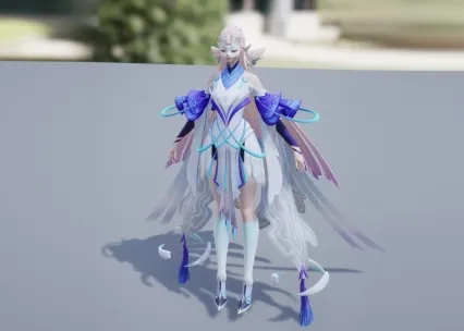 貂蝉皮肤模型 fpx格式