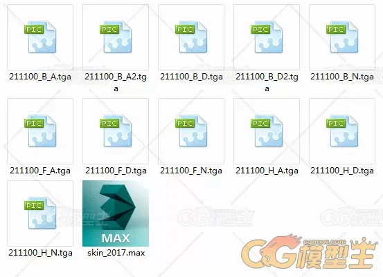 游戏美女剑客模型 带绑定-2
