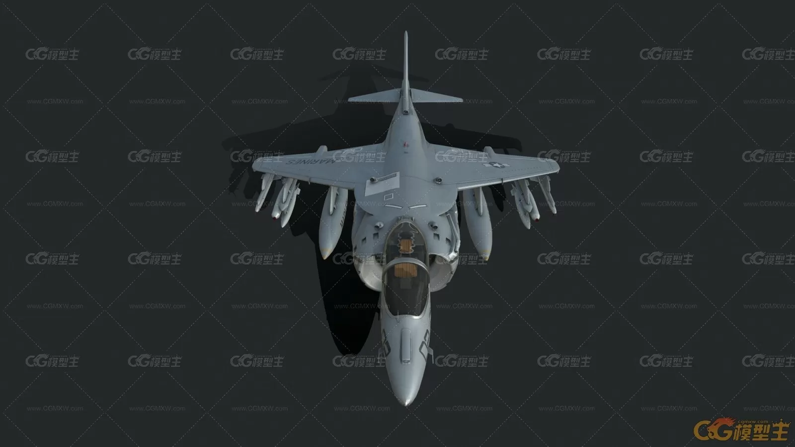 USMC AV-8B 超级鹞 II 战斗机 轰炸机 侦察机 战斗飞机-6