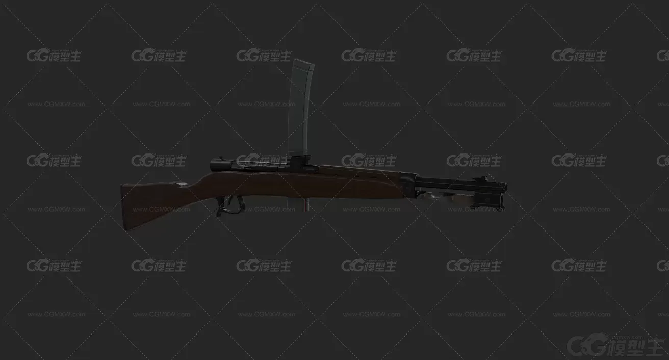 轻机枪 M1918冲锋枪 自动步枪 枪械 二战武器 抗美援朝武器 军用武器 枪械 冲锋枪 枪-1