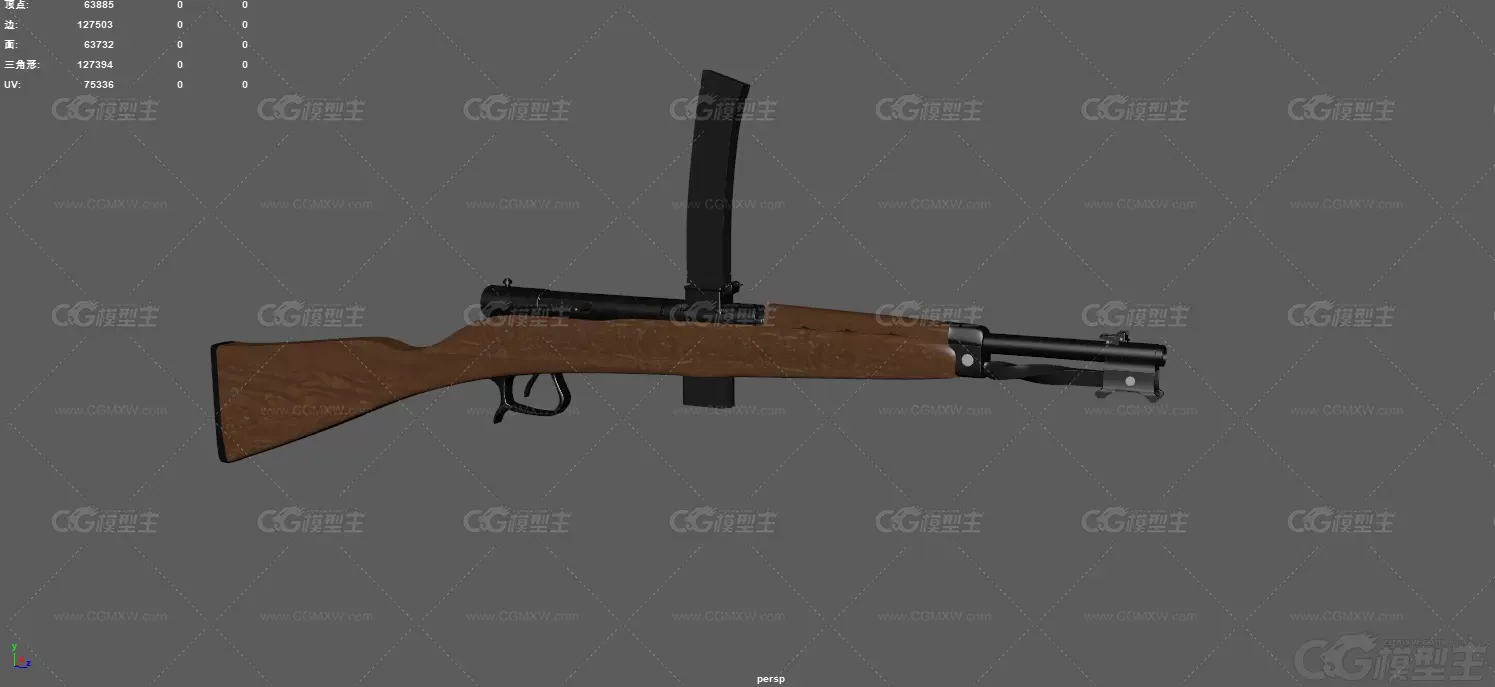 轻机枪 M1918冲锋枪 自动步枪 枪械 二战武器 抗美援朝武器 军用武器 枪械 冲锋枪 枪-5