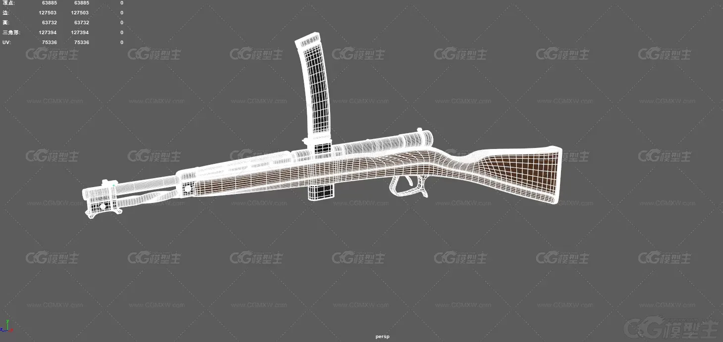 轻机枪 M1918冲锋枪 自动步枪 枪械 二战武器 抗美援朝武器 军用武器 枪械 冲锋枪 枪-9