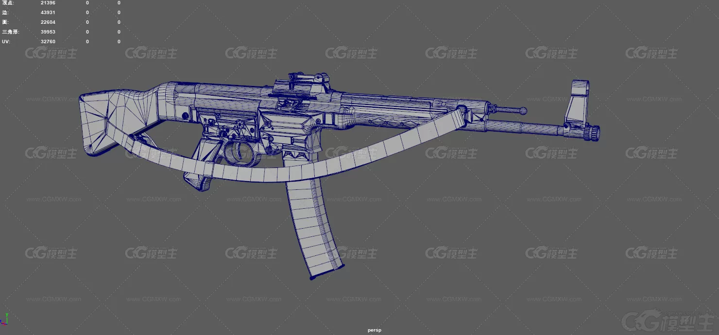 步枪 STG44突击步枪 自动步枪 冲锋枪 枪 扫射机关枪 机关枪 老式枪械 二战德军步枪-10