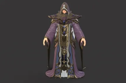 神魔游戏人物模型