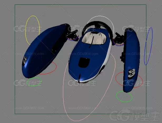 宇宙飞船3D模型-9