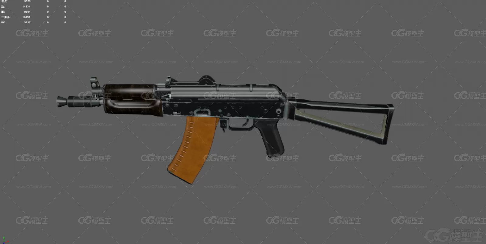 步枪 AK74U 武器 枪械 军用武器 突击步枪 冲锋枪 AK74U突击步枪 苏联武器-5