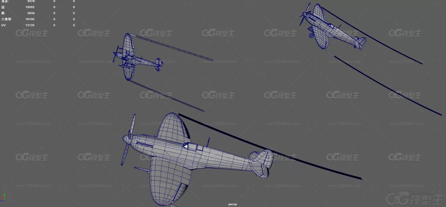 二战超级喷火 老式飞机 军事飞机 飞机 挑战战机 日本战机 日本零式战机 Spitfire-9